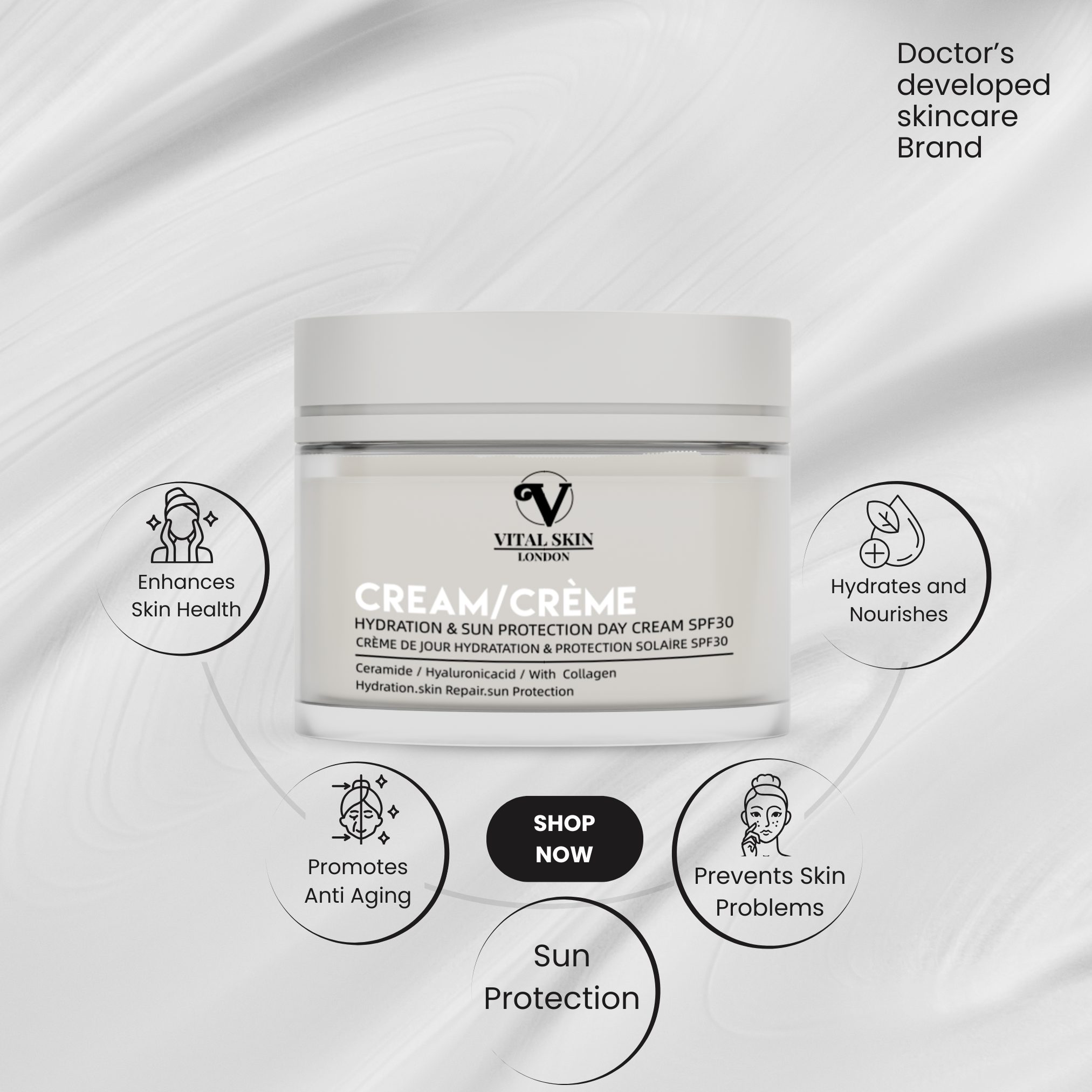 Hydration & Sun Protection Day Cream SPF30-1